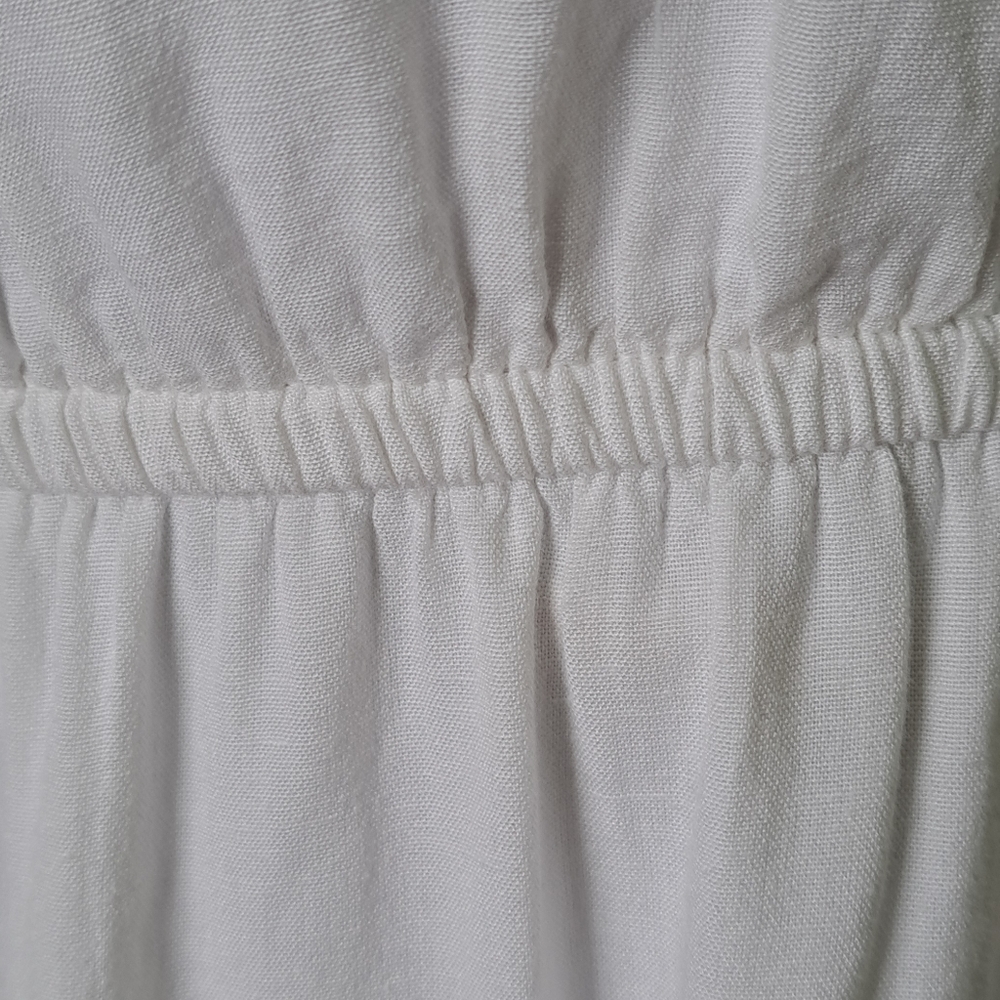 Old Navy White Ruffled Tiered Sundress - Picture 5 of 6